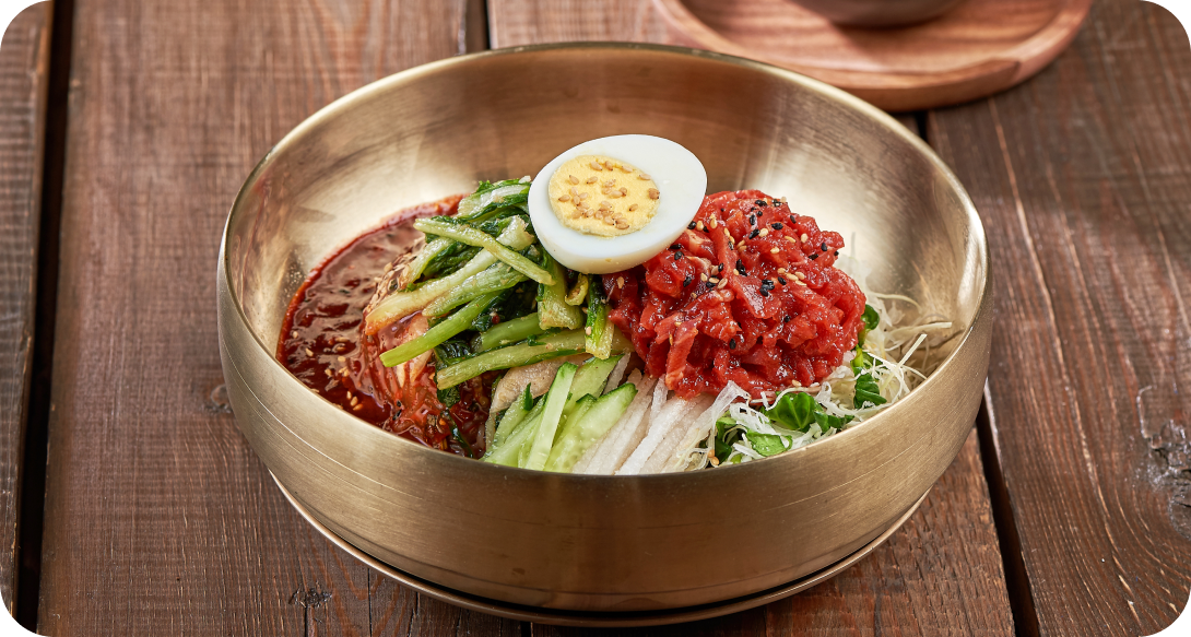 육회비빔냉면