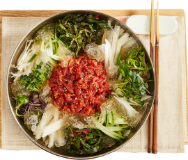 육회물회